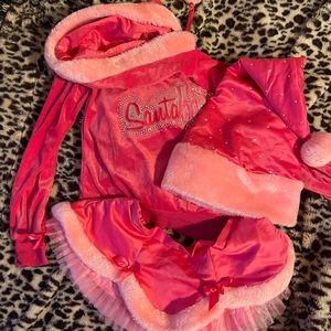 Victoria secret sexy little things pink Santa baby